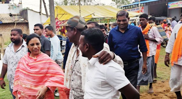 मेला मड़ई  में पहुंची विधायक लता उसेंडी