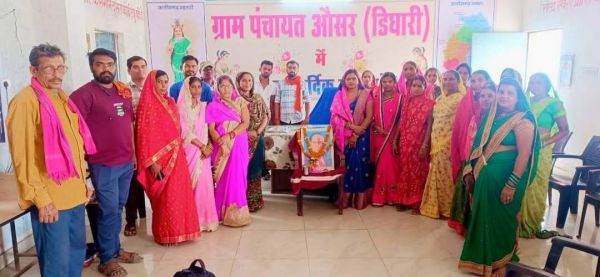 औंसर में अंबेडकर जयंती मनाई