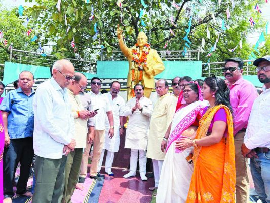 डॉ. अम्बेडकर को कांग्रेसियों ने किया याद