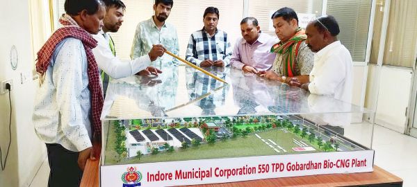 नगरीय निकाय का अध्ययन दल इंदौर से लौटा वापस