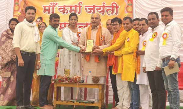 भक्त माता कर्मा जयंती महोत्सव में शामिल हुए दुर्ग ग्रामीण विधायक ललित चंद्राकर