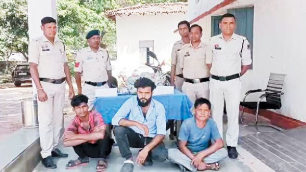गांजा तस्करी, 3 आरोपी गिरफ्तार