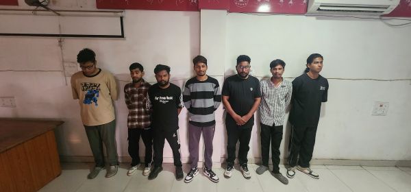   सट्टे की रकम के लिए म्यूल एकाउंट खुलवाने वाले 5 गिरफ्तार