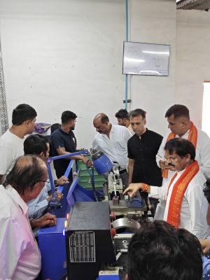 एमएसएमई टेक्नोलॉजी सेंटर का निरीक्षण