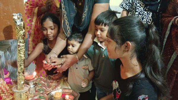 बच्चों ने रचाया गुड्डे-गुडिय़ों का विवाह