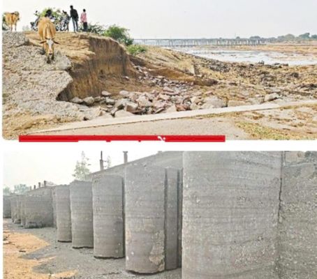 शराब का लक्ष्य तय, जल संरक्षण का नहीं, नांदघाट एनीकट सूखा