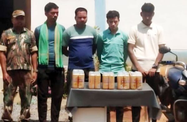 ओडिशा से कोण्डागांव ला रहे थे अवैध शराब, 4 आरोपी गिरफ्तार