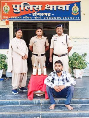अवैध शराब, युवक पकड़ाया