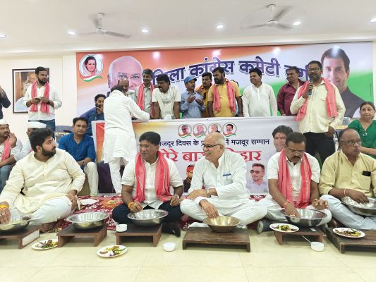 श्रमिक साथियों के मेहनत-समर्पण के सम्मान का दिन है-भूपेश बघेल 