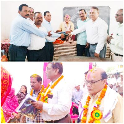 सेवानिवृत्त शिक्षकों को विदाई