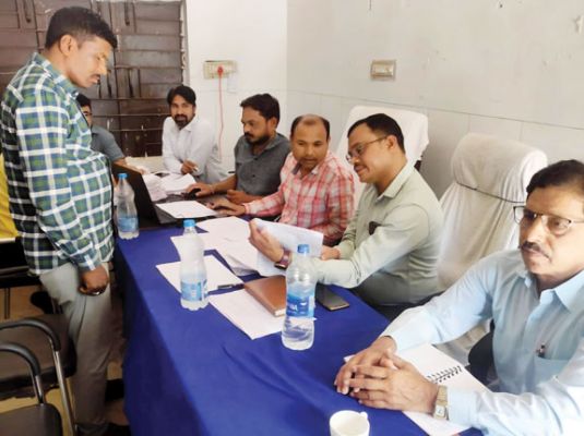 लोकपाल जैन ने जनपद पंचायत का भ्रमण किया