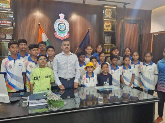 आईजी ने उभरते युवा तीरंदाजों का बढ़ाया हौसला