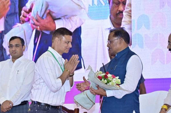‘नगर सुराज संगम’ कार्यशाला  में नपाध्यक्ष हुए शामिल