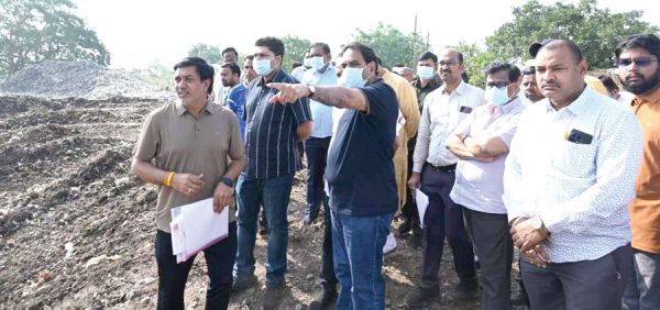 मूणत ने कचरा रेमीडिएशन कार्य की धीमी प्रगति पर जताई गहरी नाराजगी