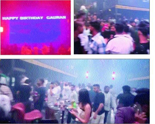  हाइपर क्लब में दबिश, पुलिस को चेतावनी देने वाले दो धरे गए