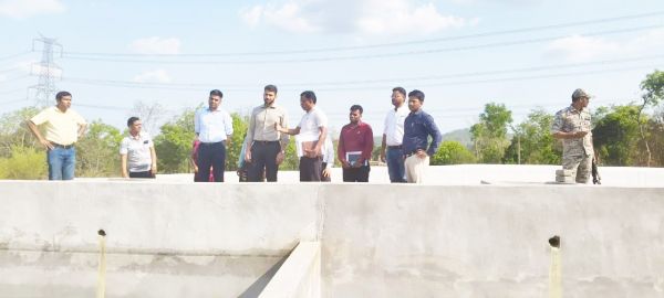 कलेक्टर एफएसटीपी प्लांट का किया निरीक्षण