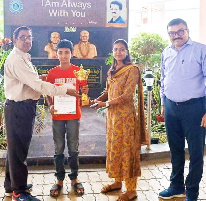 राज्य स्तरीय चेस में अमल ने जीता पदक