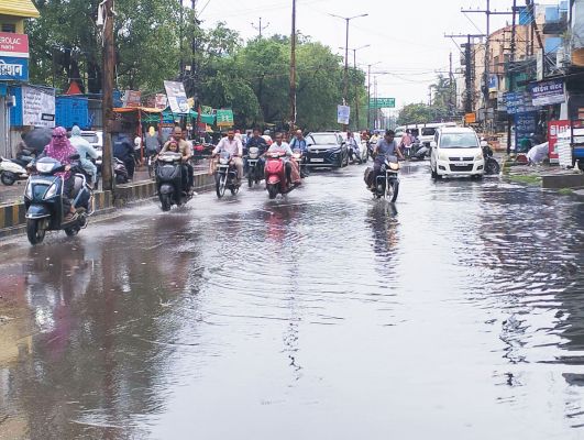 नौतपा से पहले प्री-मानसून राजधानी में जमकर हुई बारिश