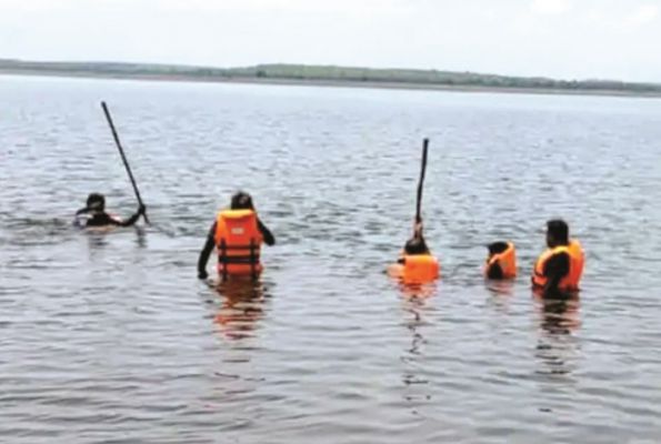 गंगरेल बांध में नहाते युवक लापता, एसडीआरएफ कर रही तलाश