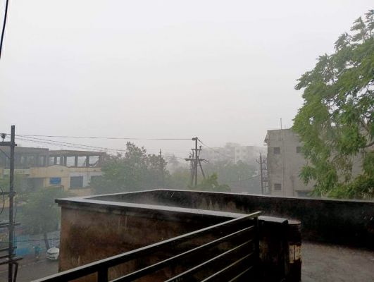 नवतपेे के तीसरे दिन भी बारिश