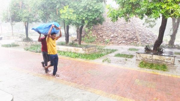 बिजली गिरने से महिला की मौत, तीन झुलसे   नौतपा में बरसे बादल, खैरागढ़ का मामला