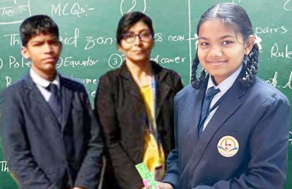 राष्ट्रीय सह साधन प्रावीण्य छात्रवृत्ति परीक्षा में  2 विद्यार्थियों का चयन
