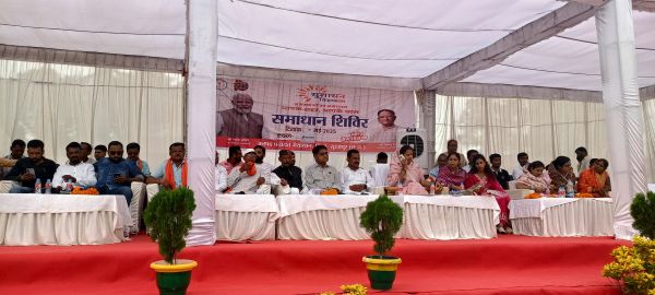 समाधान शिविर में शामिल   हुईं मंत्री राजवाड़े