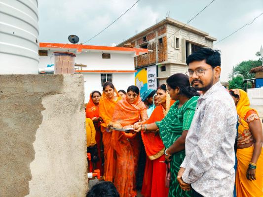 भखारा के जनप्रतिनिधियों का फोकस वाटर हार्वेस्टिंग पर