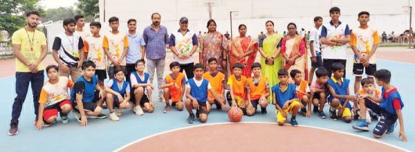 सरगुजा जिला बास्केटबॉल लीग प्रतियोगिता का उद्घाटन