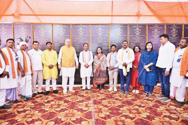 मुख्यमंत्री ने भोंगापाल को 94 करोड़ के विकास कार्यों का दिया सौगात