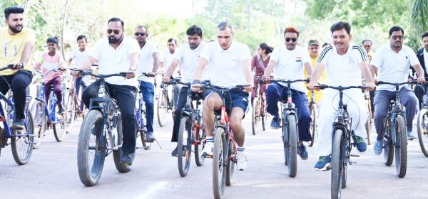 साइकिल चलाने से स्वास्थ्य के साथ ईंधन की भी होती है बचत-विधायक