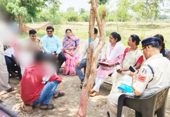 नाबालिग की रुकवाई शादी, समझाईश के बाद परिवार  ने भरा शपथ पत्र