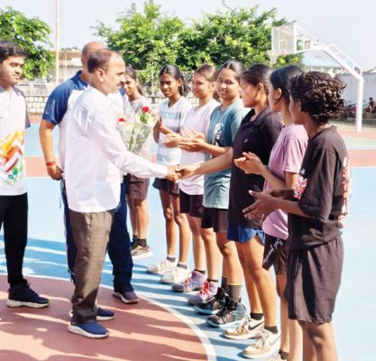 सरगुजा बास्केटबॉल लीग के चौथे दिन भी खिलाडिय़ों का रहा शानदार प्रदर्शन