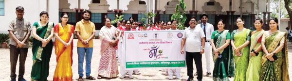 अणुव्रत विश्वभारती सोसायटी ने किया पौधरोपण, जागरूकता रैली सहित संगोष्ठी भी