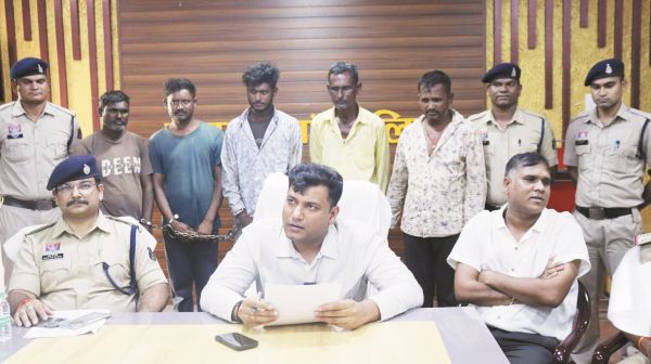 अंतरराज्यीय डकैत मप-उप्र से गिरफ्तार