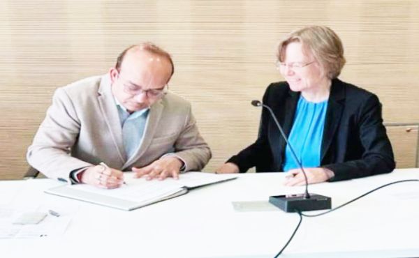 भिलाई आईआईटी में सेंसर टेक्नोलॉजी सेंटर, यूनिवर्सिटी ऑफ सीजेन जर्मनी के साथ एमओयू