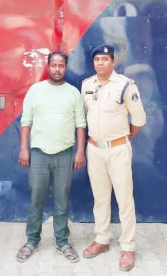 गांजा खरीददार मध्यप्रदेश से गिरफ्तार