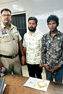 एक माह पहले सेंधमारी करने वाले दो गिरफ्तार, इनमें एक खरीदार दो अभी फरार