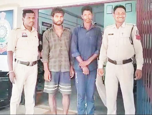 सोलर पंप चोरी, 2 आरोपी गिरफ्तार