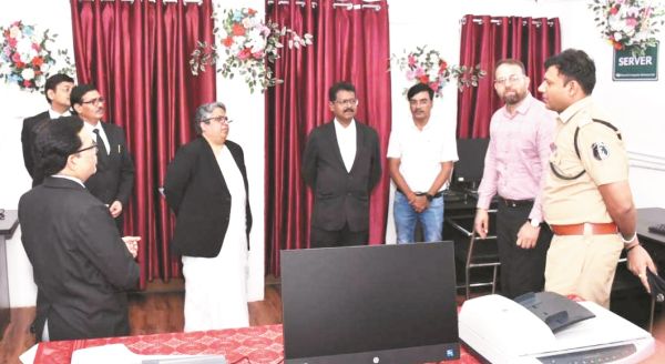 मुख्य न्यायाधीश ने स्कैनिंग सेंटर का किया शुभांरभ