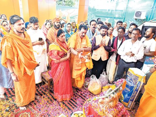 रजनी बघेल के जन्मदिन पर सुंदरकाण्ड