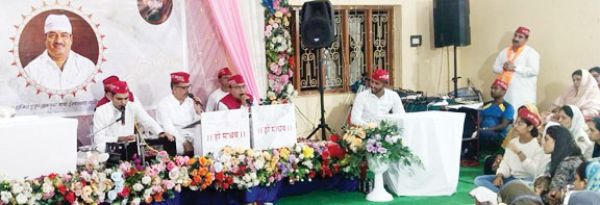 सिंधु भवन में हरे माधव सत्संग, अमृत वचनों का लिया आनंद