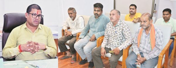 पशुपालकों के साथ गोकुल नगर के संबंध में बैठक