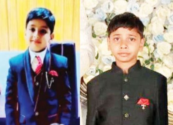 दो मासूम की तालाब में डूबने से मौत