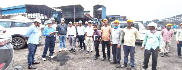 निरीक्षण में मिली अनियमितता, करणीकृपा प्लांट प्रबंधन को नोटिस