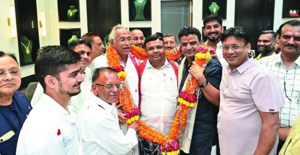 उत्तम भंडारी सराफा एसो. के दुर्ग  संभाग के कार्यवाहक अध्यक्ष मनोनीत