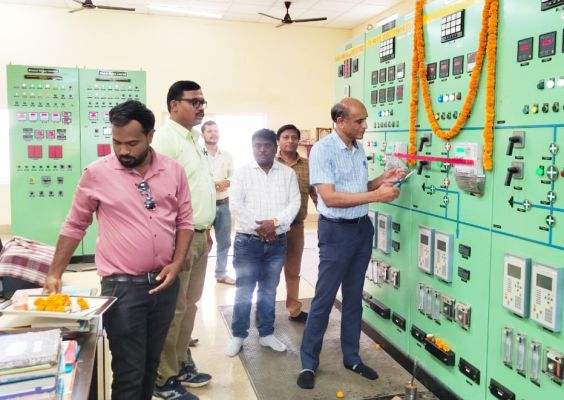 टप्पा उपकेंद्र के लिए नई लाइन का शुभारंभ