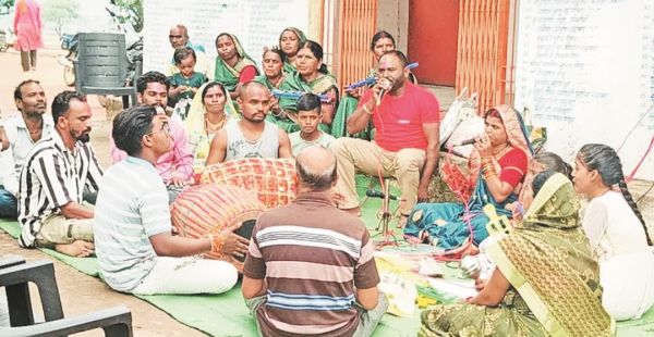 शीतला मंदिर में माता पहुंचानी, सुख-समृद्धि की कामना