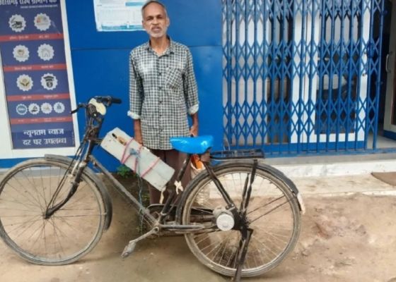 40 साल का हुनर काम आया, मैकेनिक ने साइकिल को बनाया इलेक्ट्रिक साइकिल