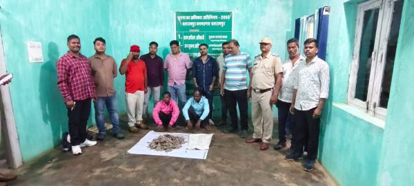 पैंगोलिन शल्क के साथ दो आरोपी गिरफ्तार